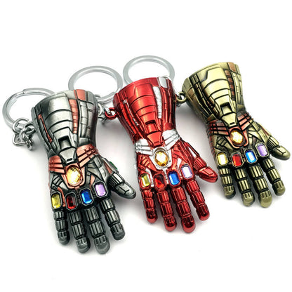 Marvel Iron Man Nano Gauntlet Miniature Weapon Keychain