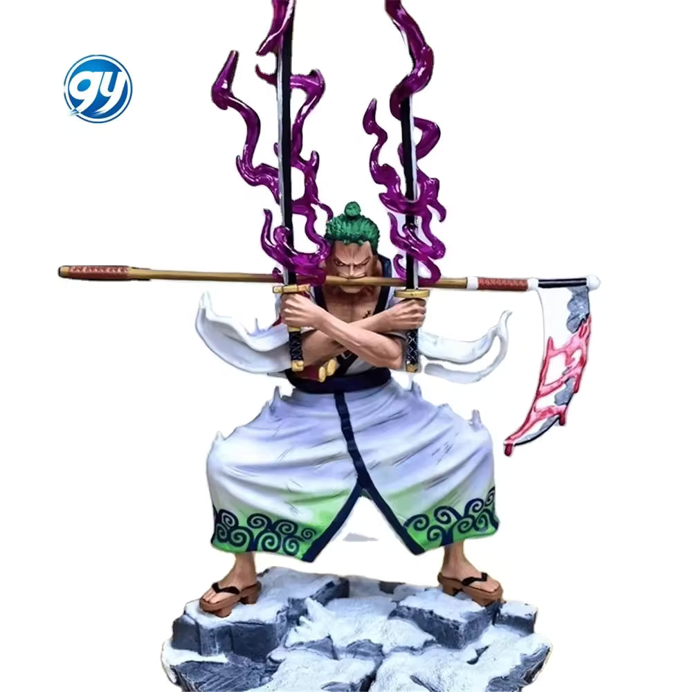 One Piece Roronoa Zoro Purgatory Oni Giri Scythe Figure