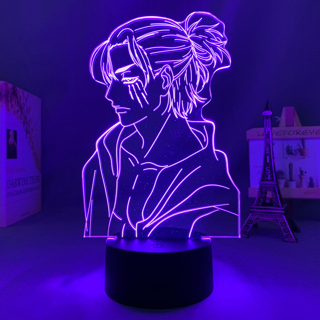 Attack on Titan Eren Yeager LED Neon Sign Lamp