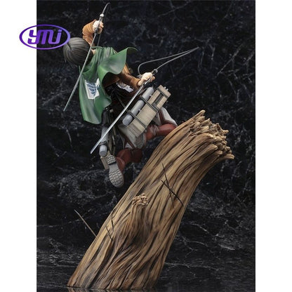Attack on Titan Levi Ackerman Forest Combat Figure