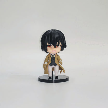 Bungo Stray Dogs 6Pcs Chibi Mini Figure Set