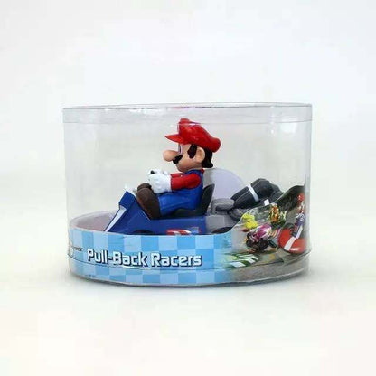 Super Mario Kart 4Pcs Pull-Back Racer Set