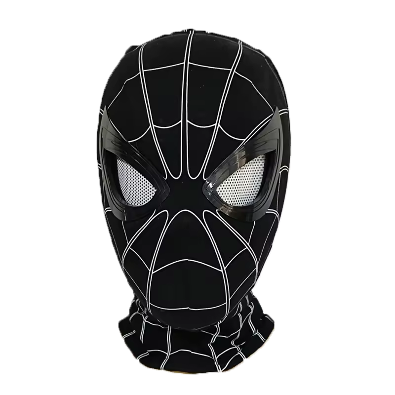 Marvel Spider-Man Cosplay Mask (Black)