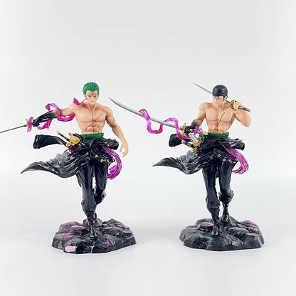 One Piece Roronoa Zoro Haki Sword Figure
