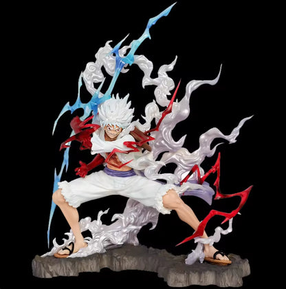 One Piece Monkey D. Luffy Gear 5 Lightning Collectible Figure