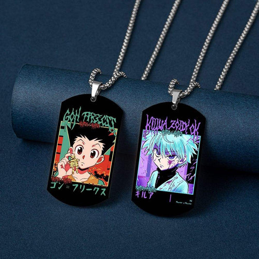 Hunter x Hunter Killua Zoldyck Dog Tag Necklace