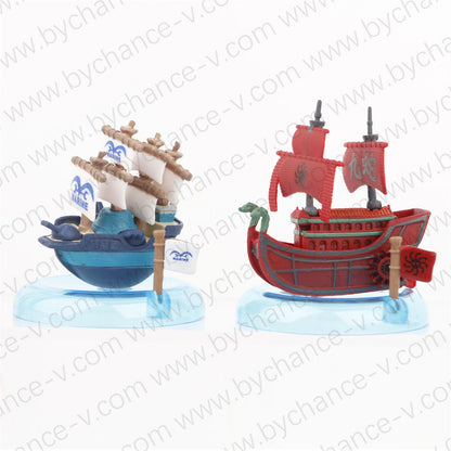 One Piece Pirate Ships Mini Figure Blind Box Set
