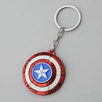 Marvel Captain America Shield Miniature Emblem Keychain