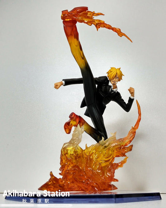 One Piece Sanji Diable Jambe Action Kick Figure