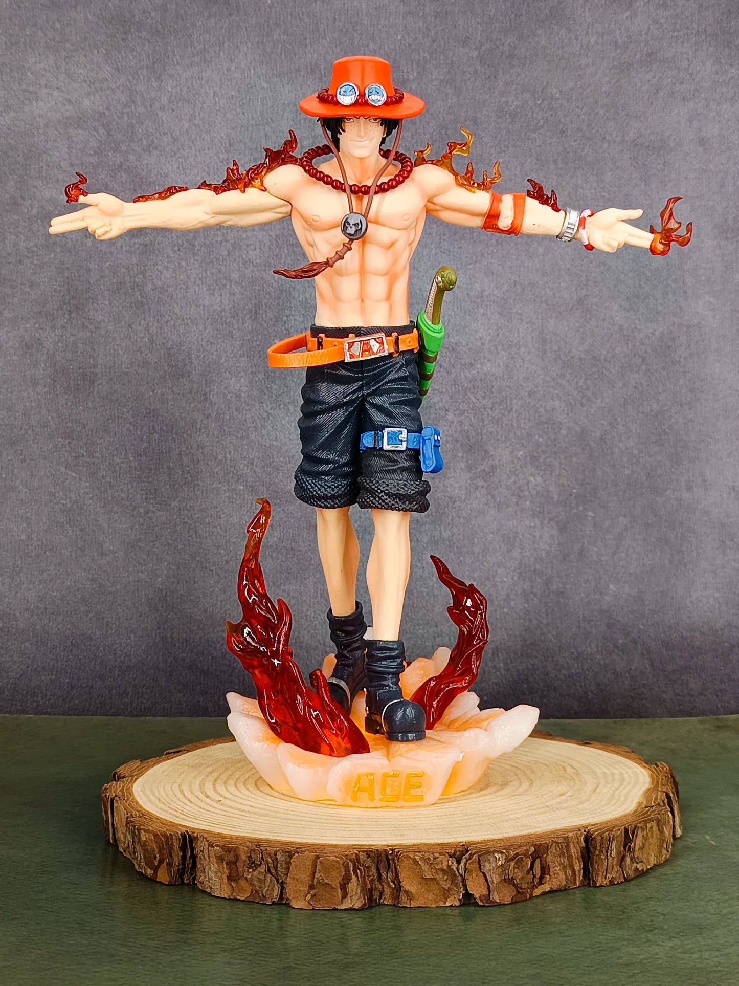 One Piece Portgas D. Ace Fire Fist Battle Figure