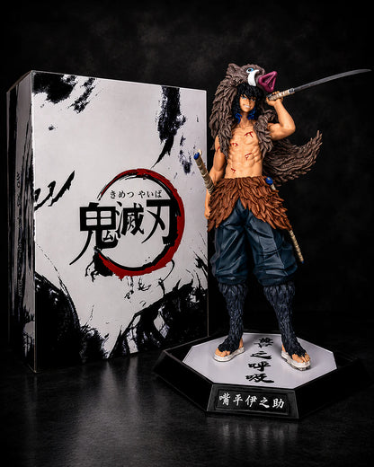 Demon Slayer Inosuke Hashibira Unmasked Figure