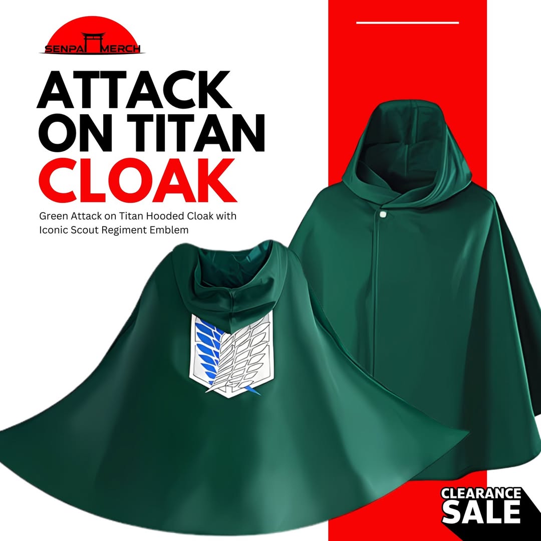 Attack on Titan Scout Regiment Cloak
