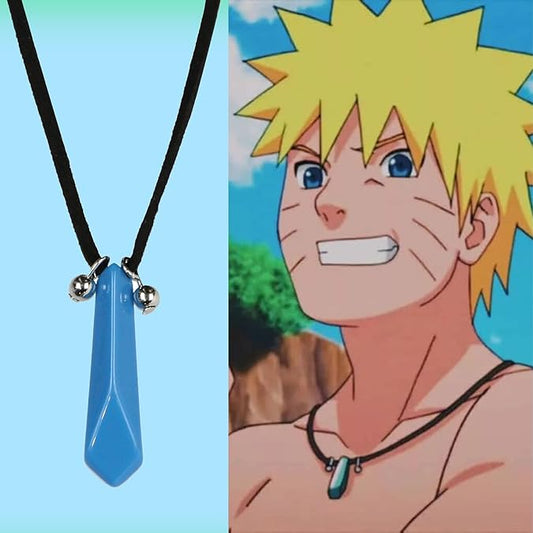 Tsunade Green Crystal Pendant – Naruto Anime Jewelry Collectible