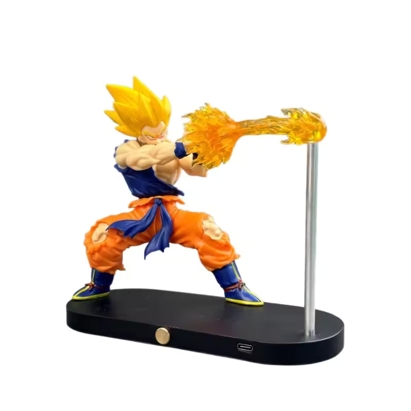 Dragon Ball Z Super Saiyan Goku Kamehameha LED Night Light Figure