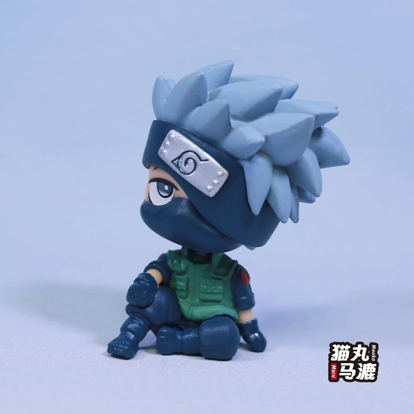 Naruto Kakashi Hatake Sitting Chibi Mini Figure