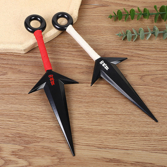 Naruto Flying Raijin Kunai Set (White/Red)