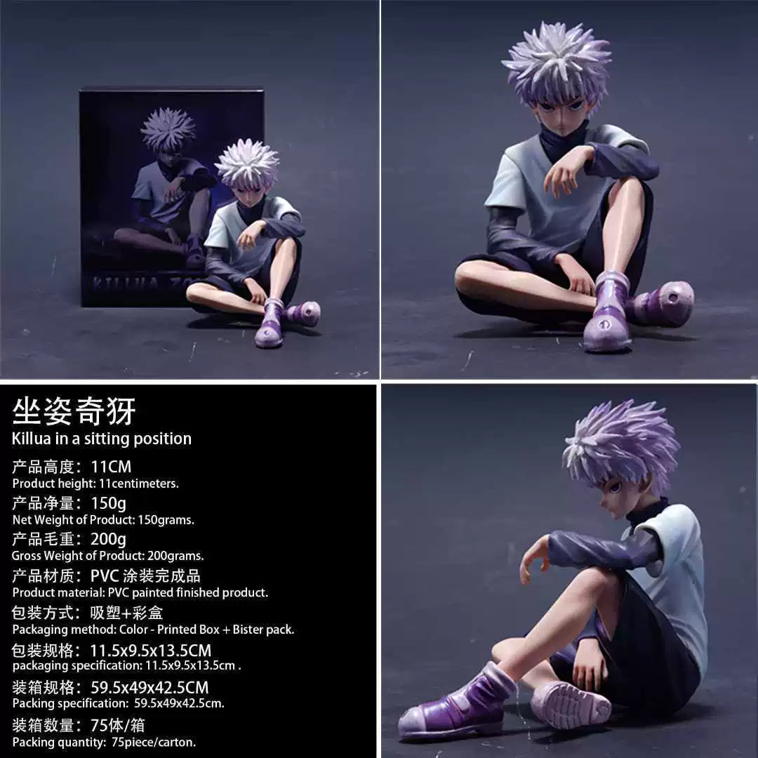 Hunter x Hunter Killua Zoldyck Sitting Figure