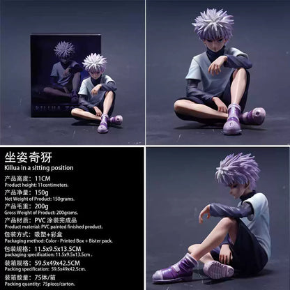 Hunter x Hunter Killua Zoldyck Sitting Figure
