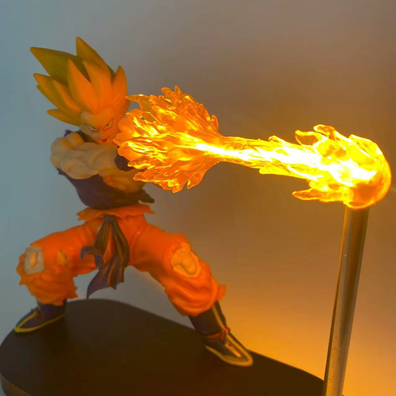 Dragon Ball Z Super Saiyan Goku Kamehameha LED Night Light Figure