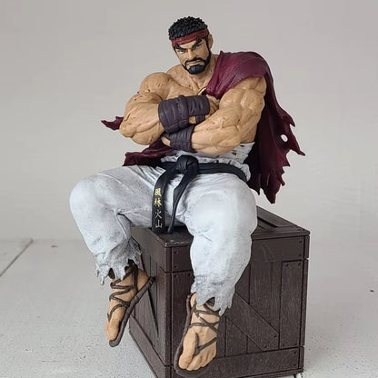 Street Fighter Ryu Bearded Battle Outfit Figure