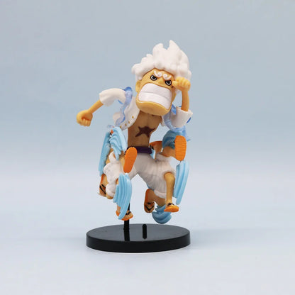 One Piece Gear 5 Nika Luffy 6-Piece Chibi Figure Set