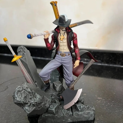 One Piece Dracule Mihawk Rocks Base Figure