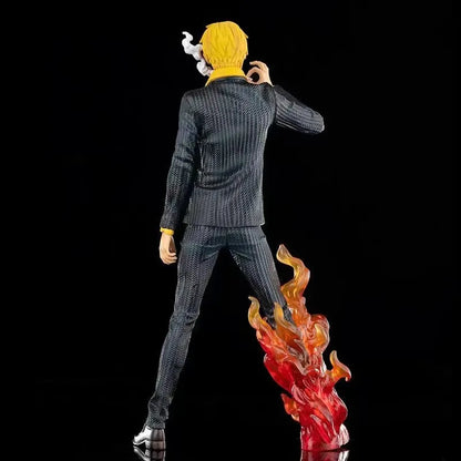 One Piece Black Sanji Diable Jambe Figure