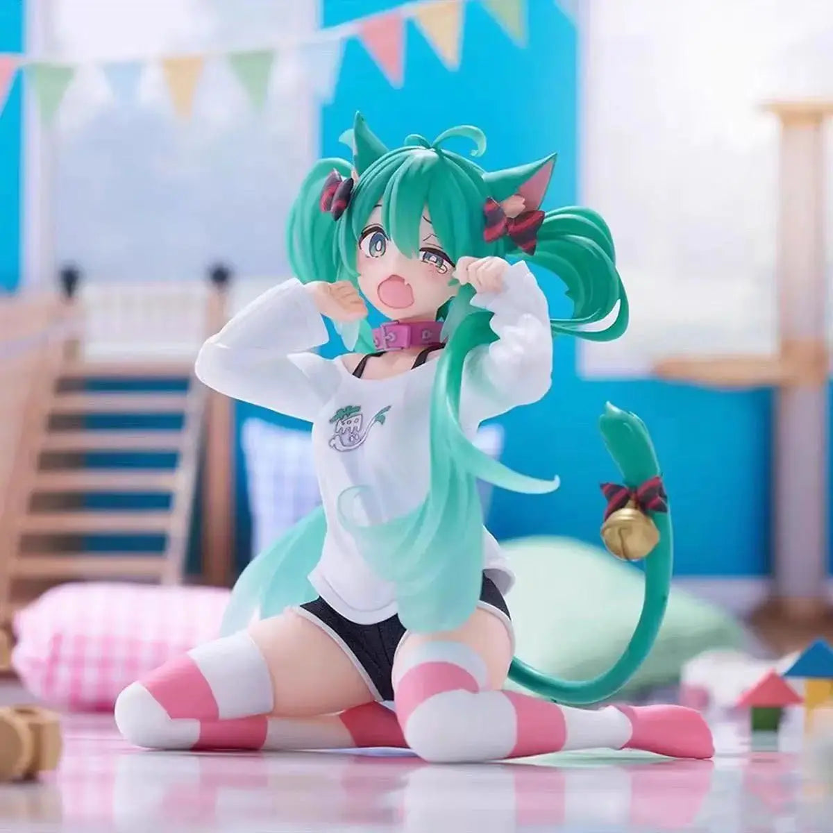 Vocaloid Hatsune Miku Cat Girl Roomwear Figure