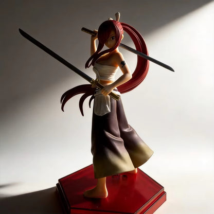 Fairy Tail Erza Scarlet Clear Heart Clothing Figure