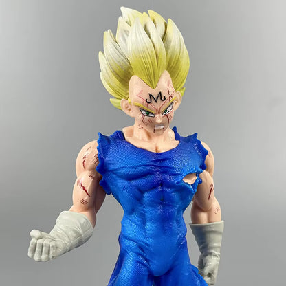 Dragon Ball Z Majin Vegeta Battle Damaged Figure