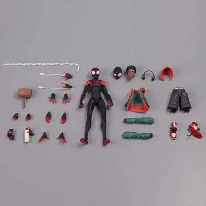 Spider-Man Miles Morales Sentinel Style Articulated Action Figure