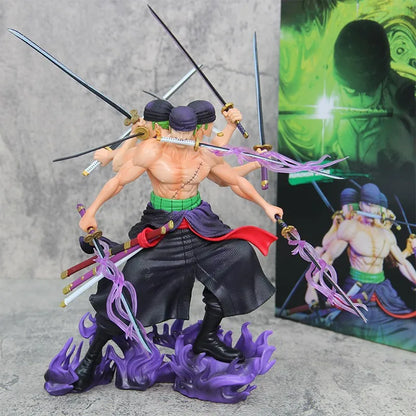 One Piece Roronoa Zoro Asura Kyutoryu Figure