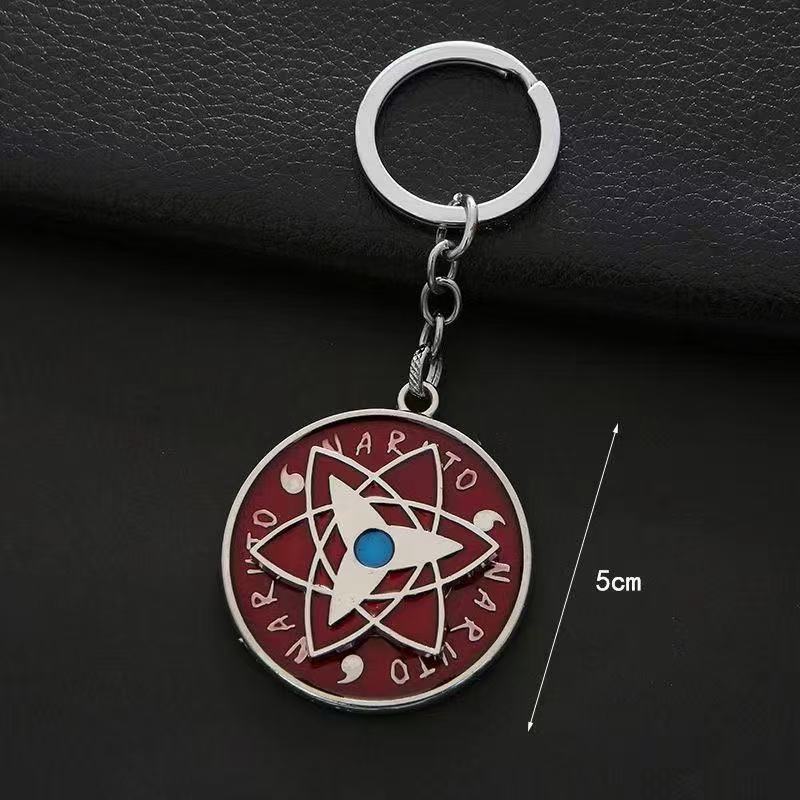 Naruto Itachi Uchiha Mangekyou Sharingan Fidget Keychain
