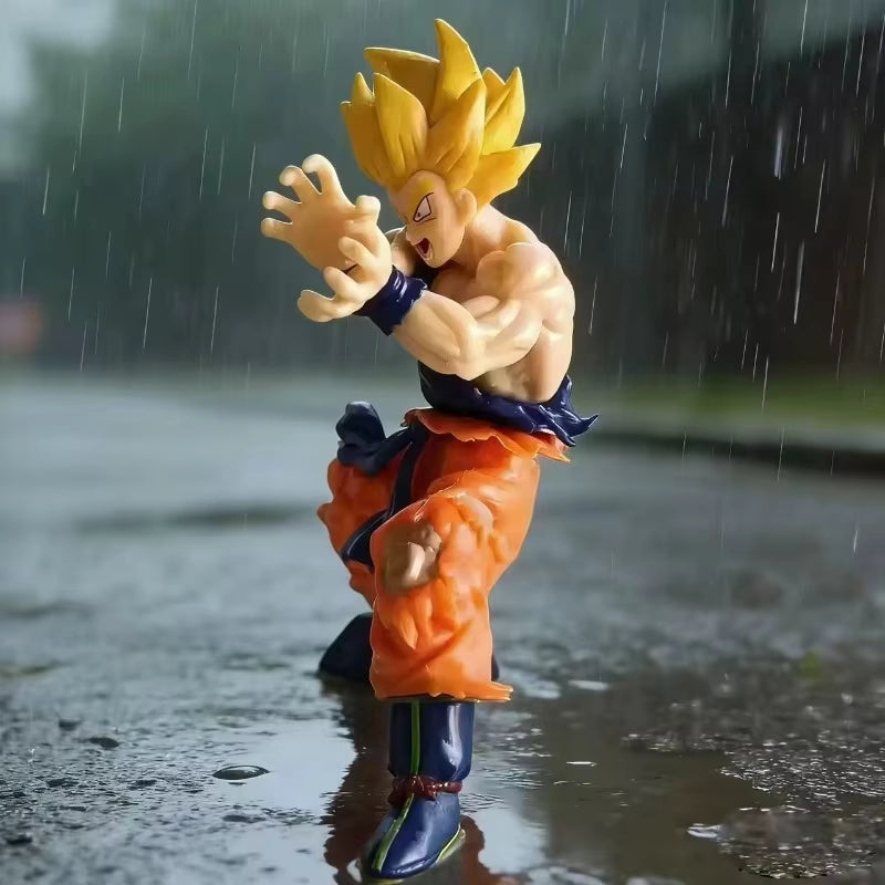Dragon Ball Z Super Saiyan Goku Kamehameha Figure