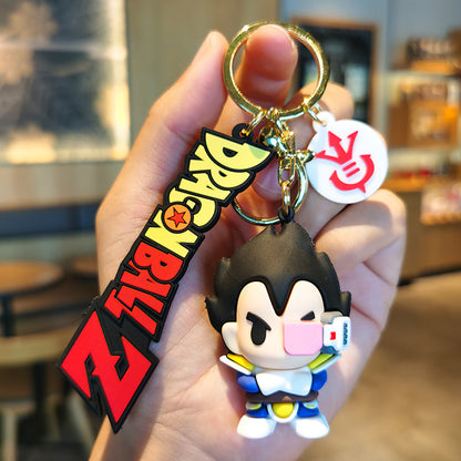 Dragon Ball Z Z-Fighters Chibi 3D Keychain Set