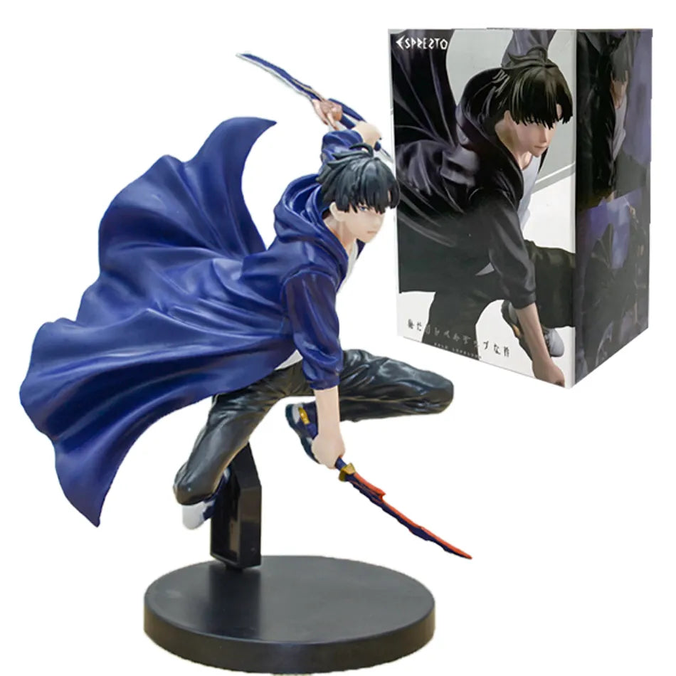 Solo Leveling Sung Jinwoo Dual Dagger Combat Figure