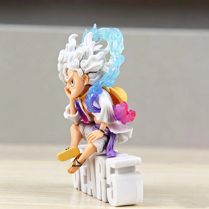 One Piece Monkey D. Luffy Gear 5 Letter Base Figure