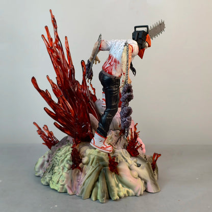 Chainsaw Man Bloody Battle Diorama Figure