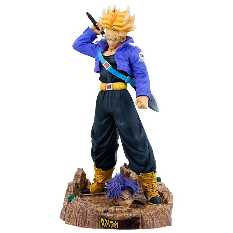 Dragon Ball Z Future Trunks Interchangeable Head Figure
