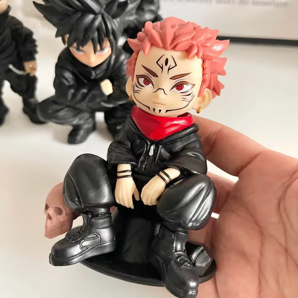 Jujutsu Kaisen Sukuna Sitting Chibi Figure