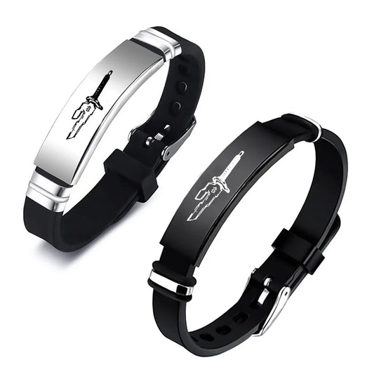 Jujutsu Kaisen Toji Fushiguro Inverted Spear Strap Bracelet