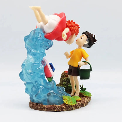Studio Ghibli Ponyo & Sosuke (Ocean Leap) Action Figure