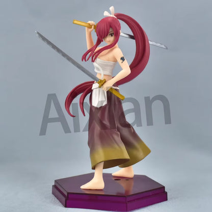 Fairy Tail Erza Scarlet Clear Heart Clothing Figure