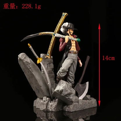One Piece Dracule Mihawk Rocks Base Figure