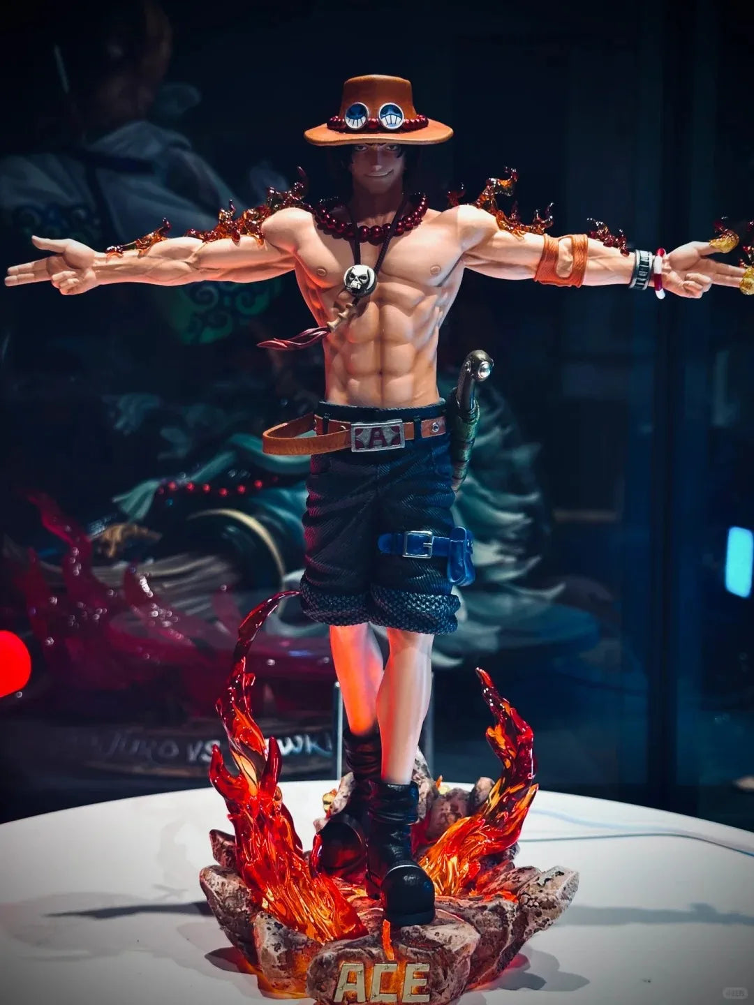 One Piece Portgas D. Ace Fire Fist Battle Figure