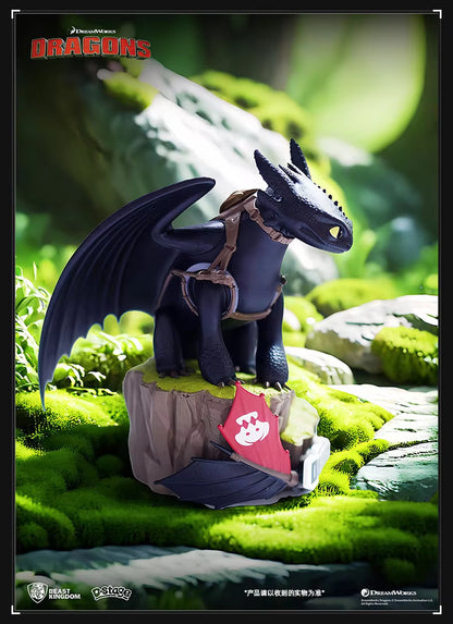 How to Train Your Dragon Toothless Cliffside Base Figure