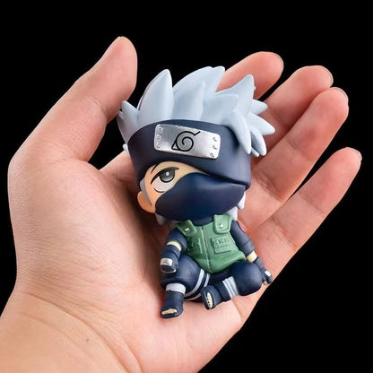 Naruto Kakashi Hatake Sitting Chibi Mini Figure