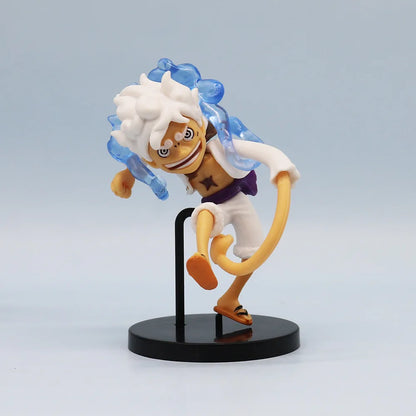 One Piece Gear 5 Nika Luffy 6-Piece Chibi Figure Set