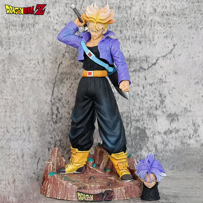 Dragon Ball Z Future Trunks Interchangeable Head Figure