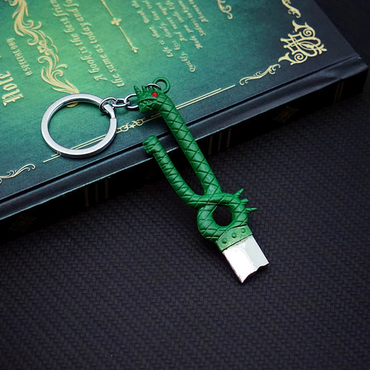 Seven Deadly Sins Meliodas Metal Weapon Keychain –